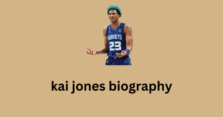 kai jones biography